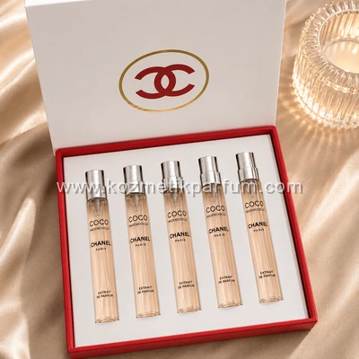CHANEL COCO MADMASELLE ÇANTA SETİ ( 5 x 7,5 ml ) Extrait Parfüm