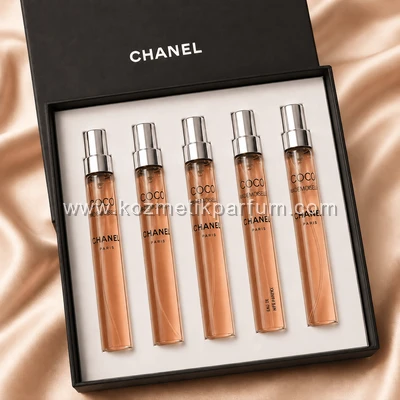CHANEL COCO MADMASELLE İNTENSE ÇANTA SETİ ( 5 x 7,5 ml ) EDP Parfüm