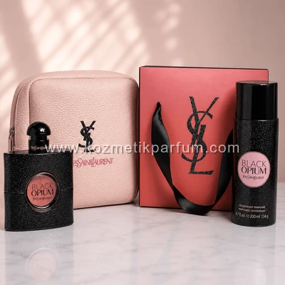 Yves Saint Laurent Black Opium EDP 90 ml Parfüm & 200 ml Deodorant GİFT SET
